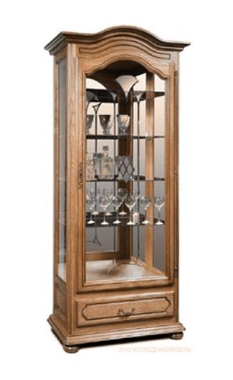 Витрина "Давиль" ММ 126-54 П (стекло декор) №6