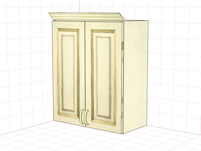 Шкаф настенный "Злата" ЗТ 3160/М