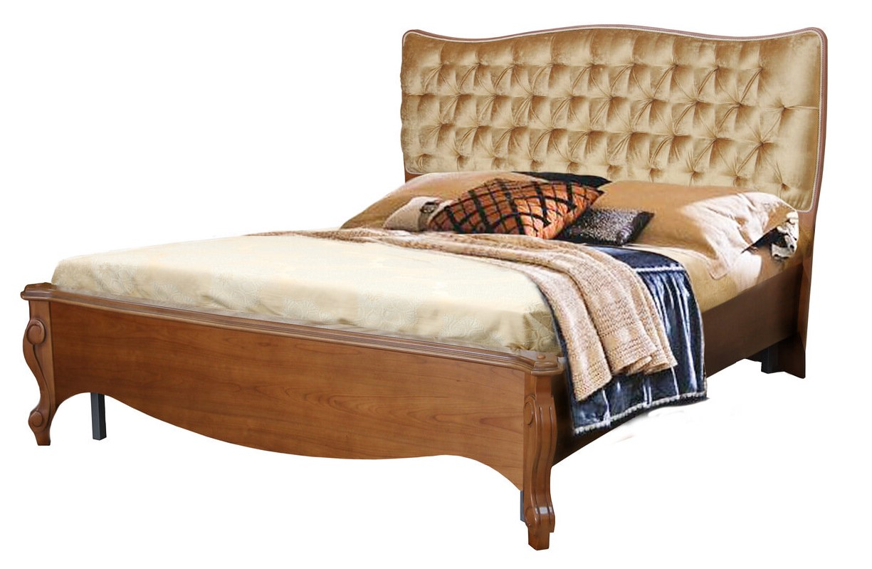 Кровать двуспальная "Луиза" (2000) ММ 227-02/20Б-1 (2000х2000) №1