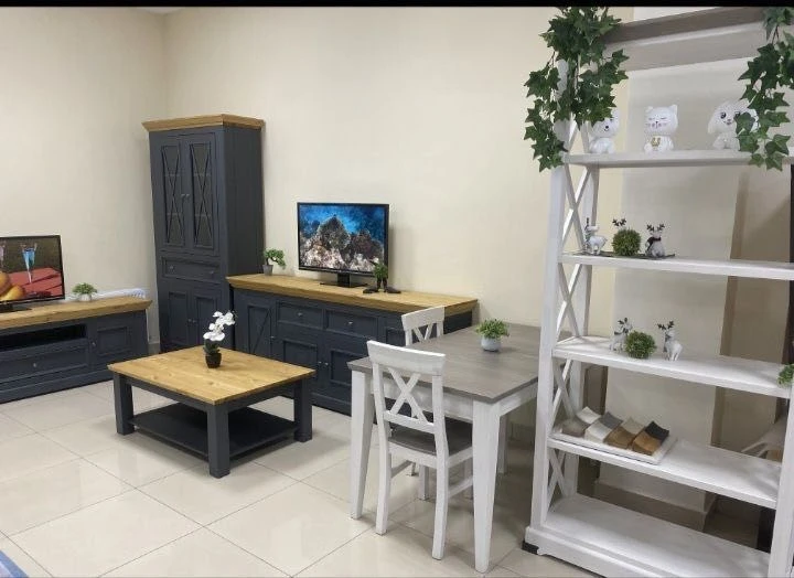 Шкаф для посуды широкий "Форест Графит" 4 двери 1 ящик №0