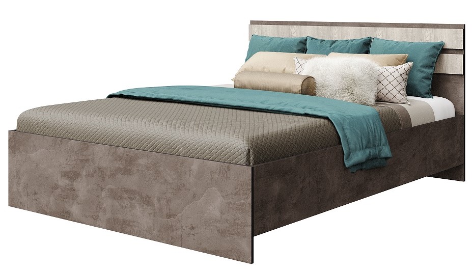 Кровать двуспальная "Лондон" КМК 0467.19 №0