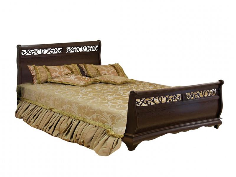 Кровать двуспальная "Оскар" ММ 216-02/16 (б/м, б/к) (1600х2000) №3