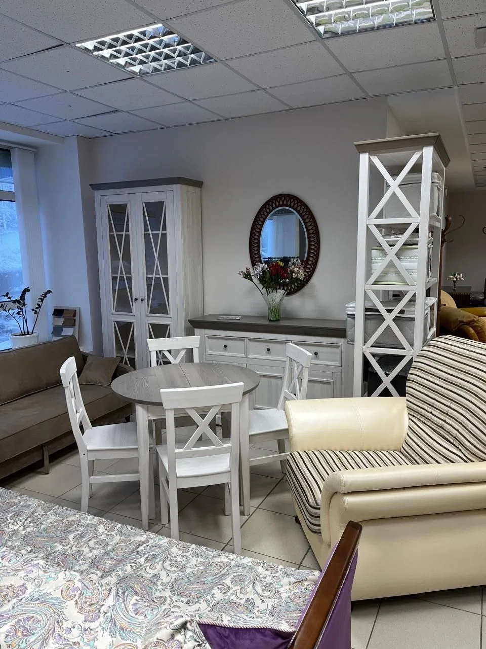 Стол обеденный раскладной "Форест" D110/145 №0