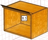 Секция антресольная Вилия 8.3 (8.5) ВМ 5135 №6