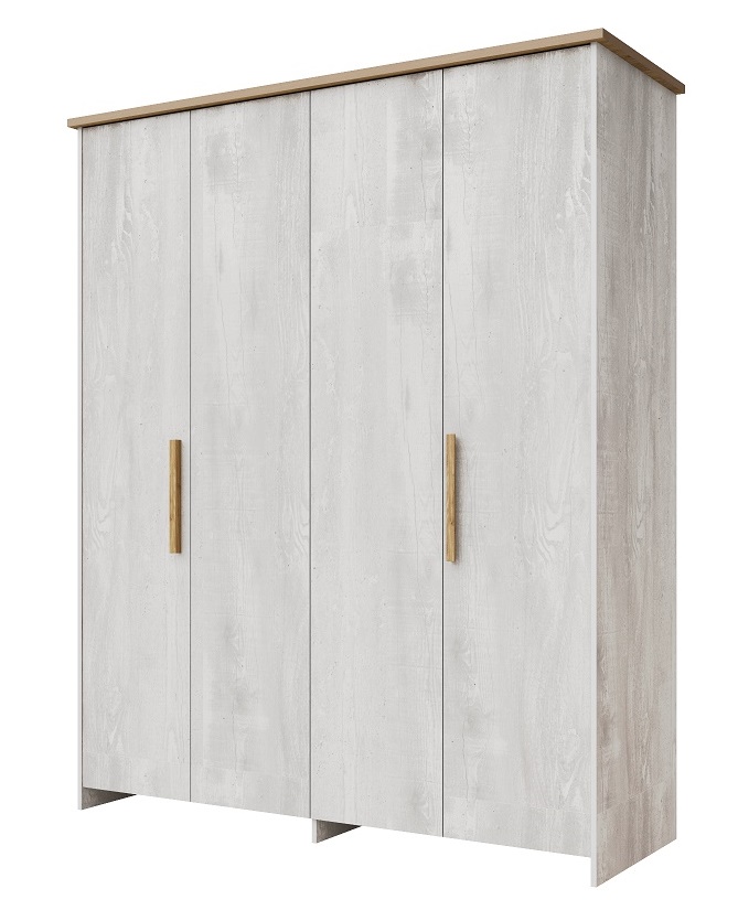 Шкаф четырехдверный "4Д Скандинавия" КМК 0905.8 №0